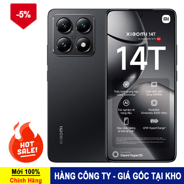 Xiaomi 14T 5G - Mới Chính Hãng